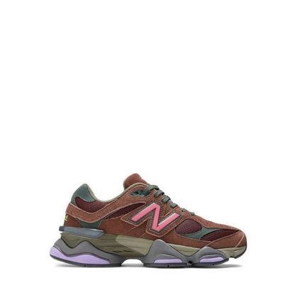 baskets 9060 Rich Oak with NB Burgundy